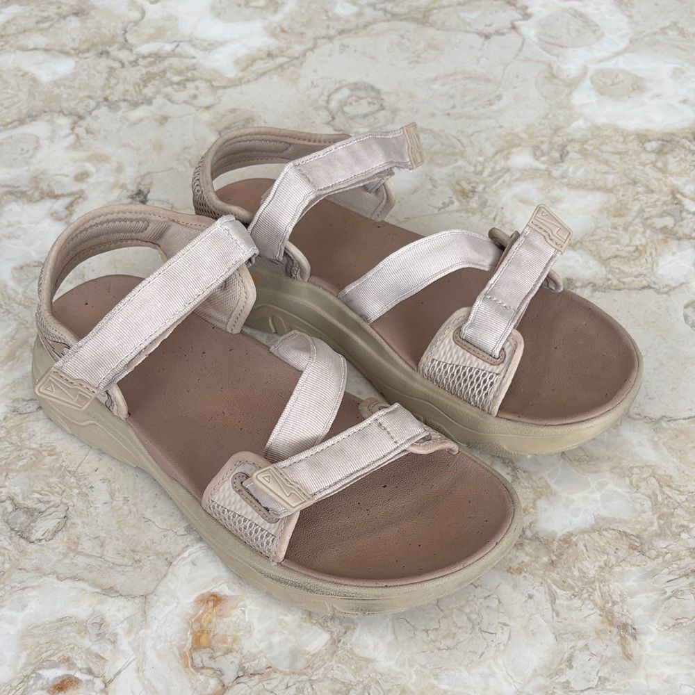 Teva Women's Zymic Sandals Women’s – Neutral Beige – Sport Comfort - Picture 3 of 12